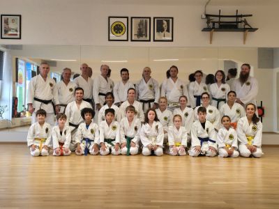 Karate-Sommerabschlusstraining in der Budo Akademie München